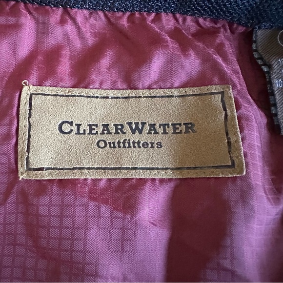 Clearwater Outfitters Mens Ripstop Nylon Windbreaker Jacket M Outdoors Gorpcore - Picture 5 of 12